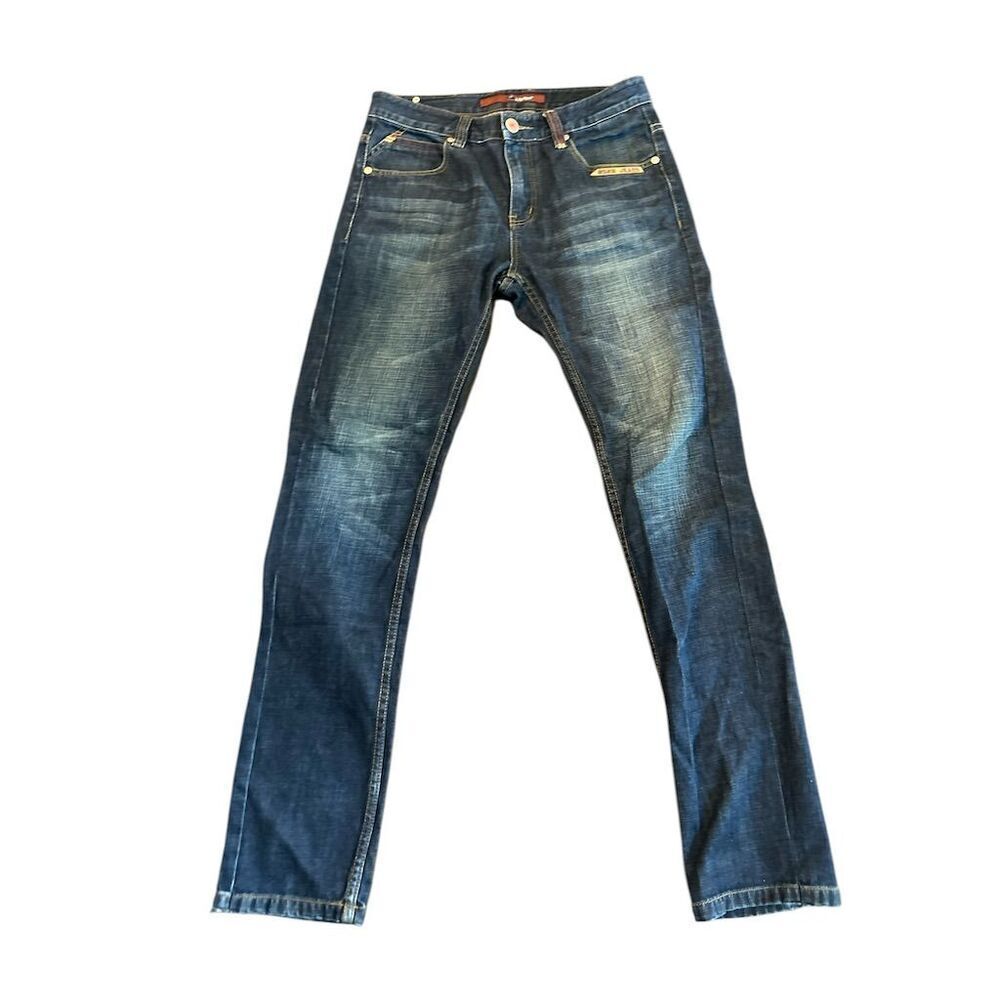 BSB2 Men's Straight Jeans Size 32 x33‎ Faded Blue Wash Denim